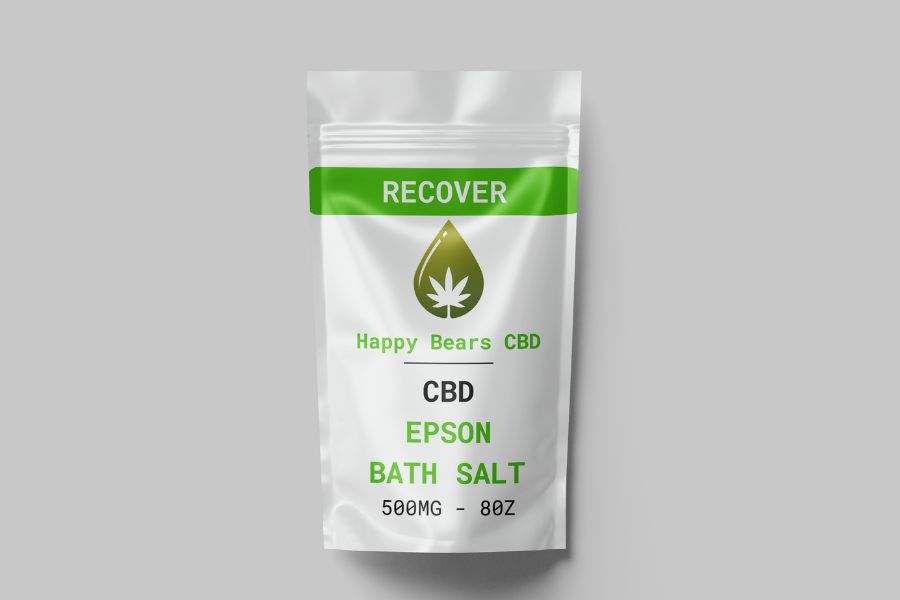 Happy Bears' CBD Epsom Bath Salt