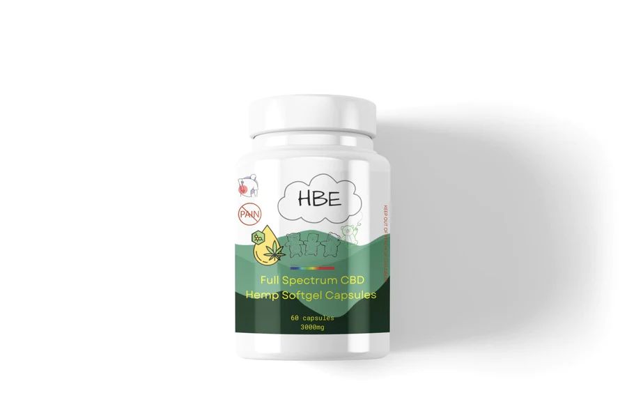 Happy Bears Full Spectrum CBD Hemp Gel Capsules