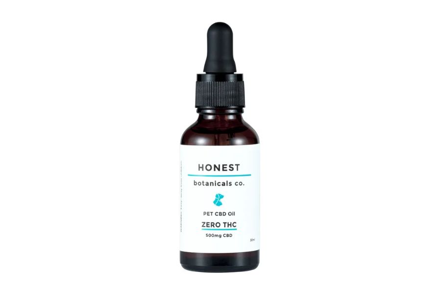 Honest Botanicals Pet CBD Oil Free THC