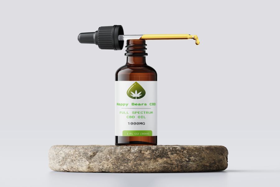 Happy Bears Full Spectrum CBD Hemp Oil