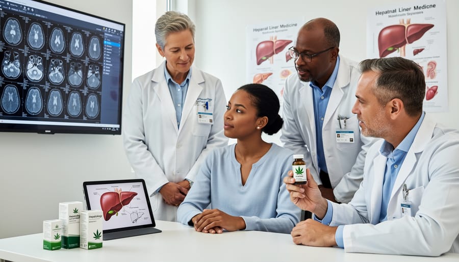 Healthcare team in modern Canadian medical facility