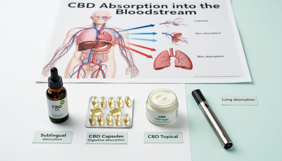 CBD oil droplet on glass dropper showing liquid consistency