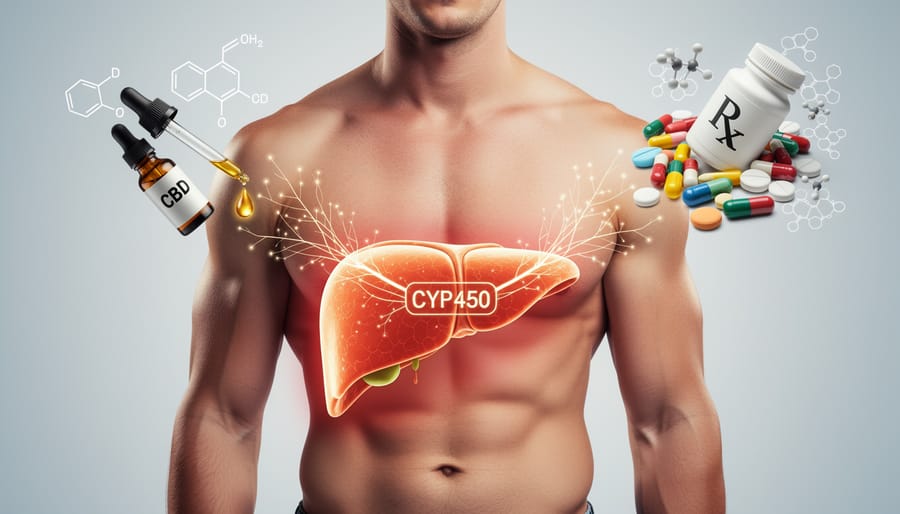 Medical professional holding anatomical liver model demonstrating organ function